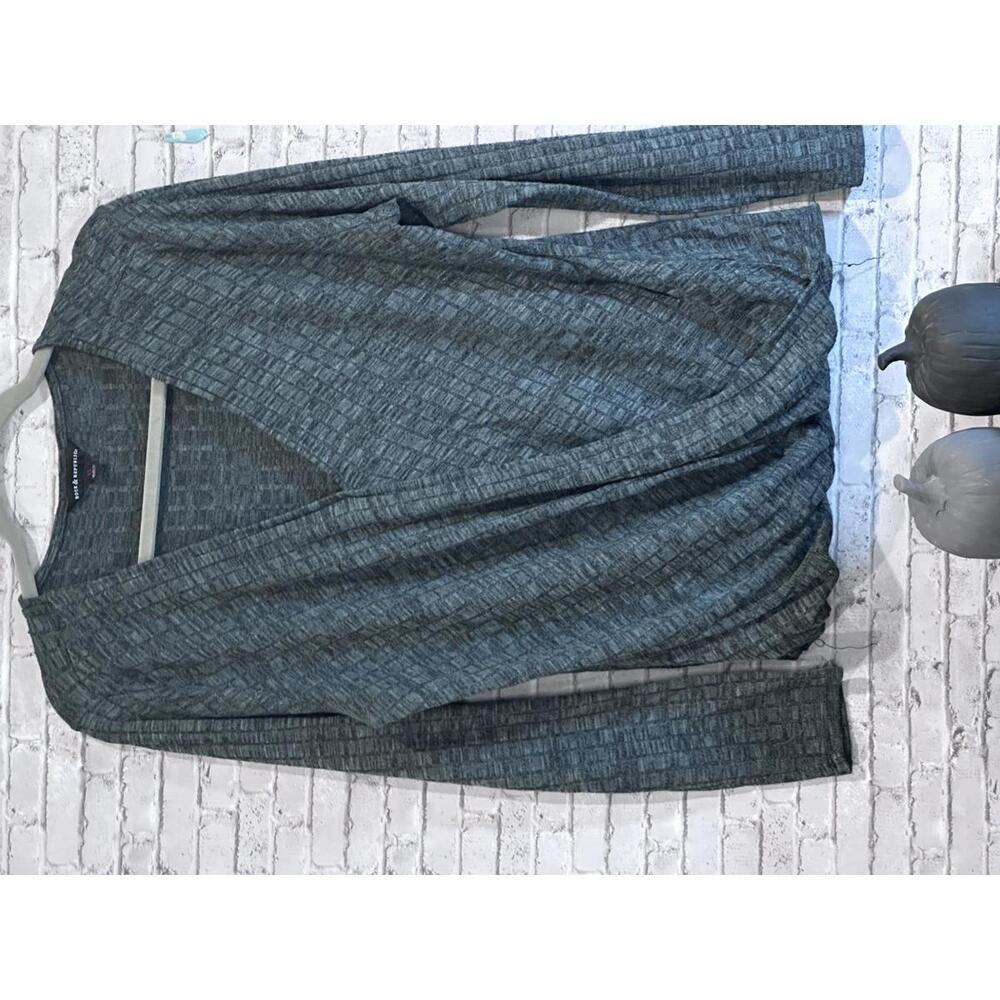 Rock Republic Women's Long Sleeve Wrap Top